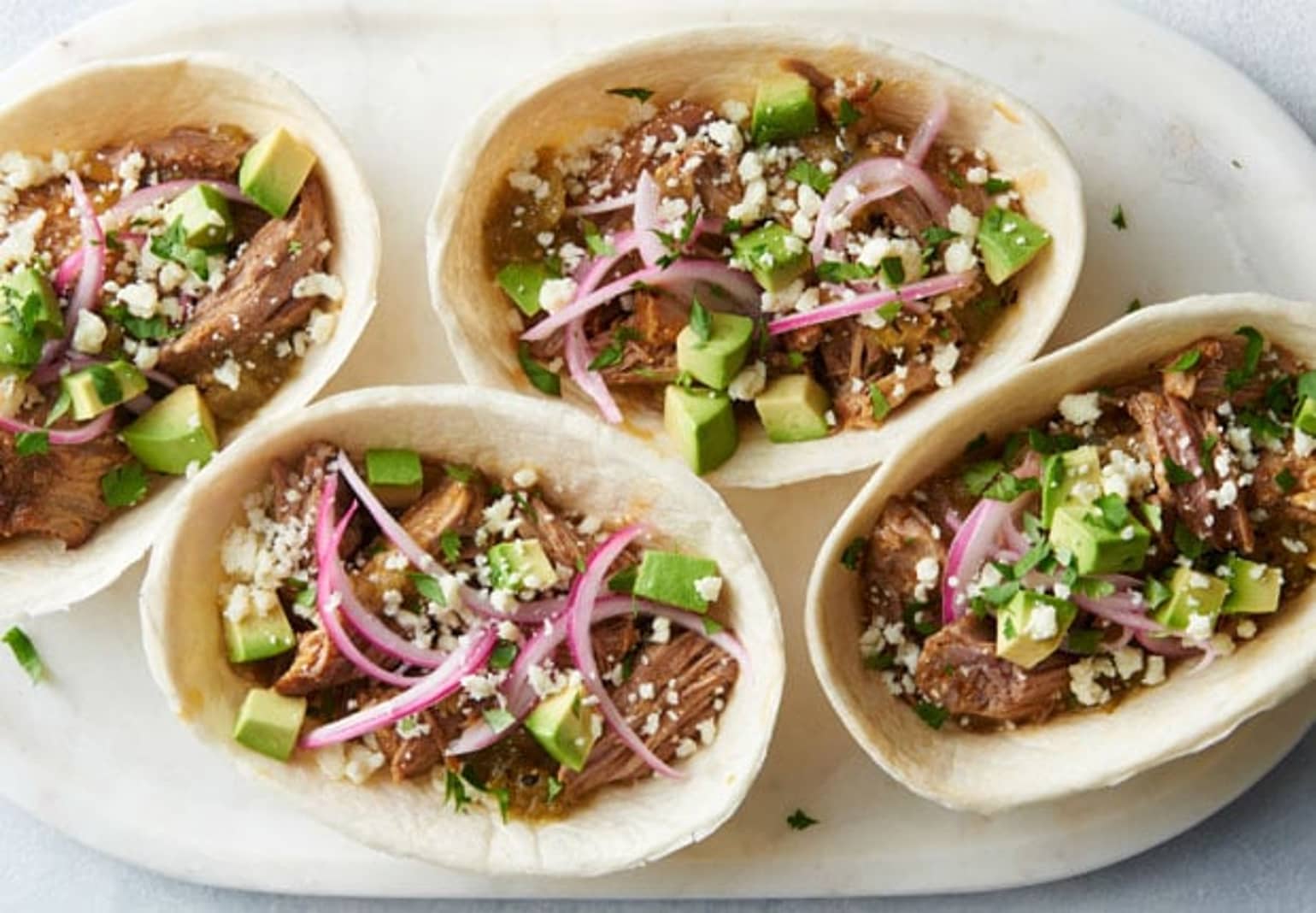 Instant Pot™ Pork Carnitas Taco Bowls with Pickled Onions